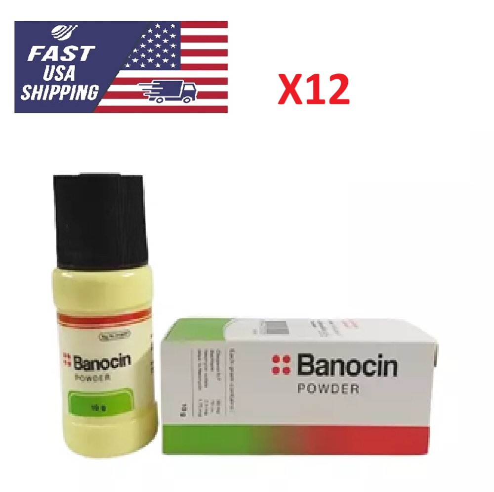 Banocin Antibiotic Powder Infected Cuts Wounds 10gr - Image 8