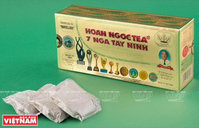 Hoan Ngoc Tea 7 NGA Tay Ninh Herbal Vietnamese Tea 30 Count Tea Bags - Image 4
