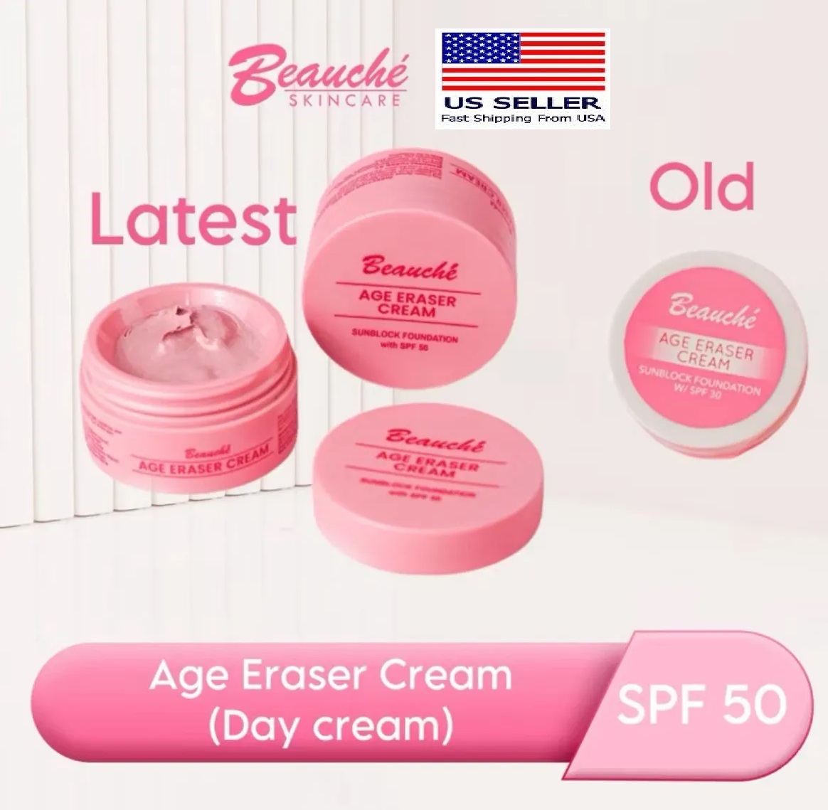 Beauche Age Eraser Rejuvenating Cream 10gr (3 Pack) - Image 4