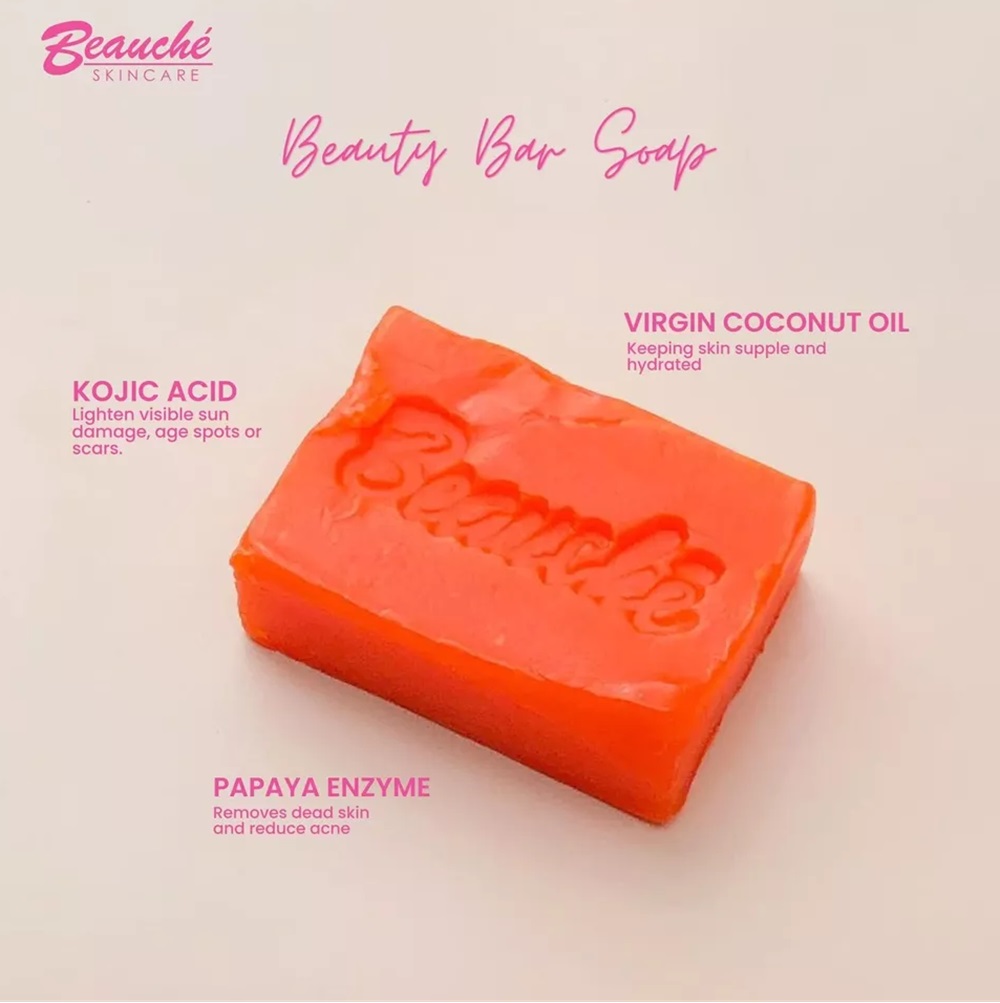 Beauche international Kojic Papaya Beauty Soap 90gr - Image 5