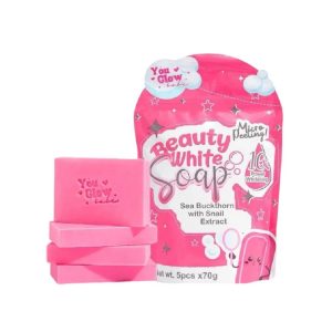 Beauty White Soap by You Glow Babe, 5 Bars x 70g