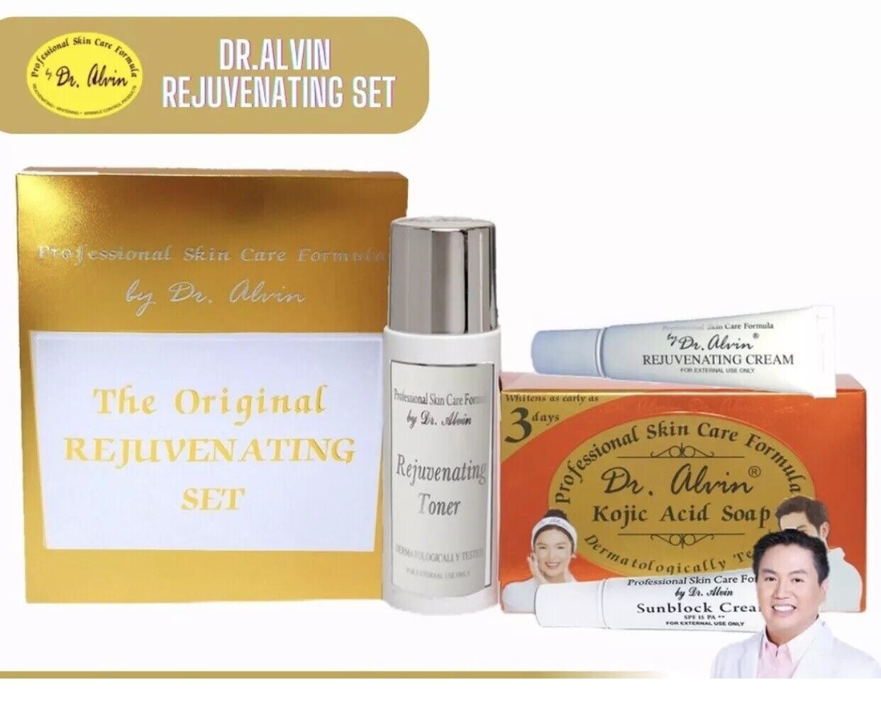 Dr Alvin The Original Rejuvenating Facial Set - Image 2