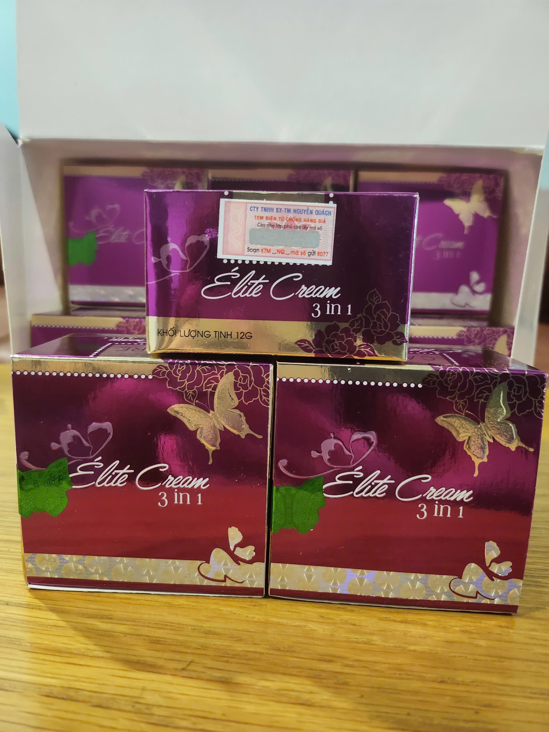 Elite Cream - 3 in 1 Nguyen Quach -12g (Pack of 3) - Image 5