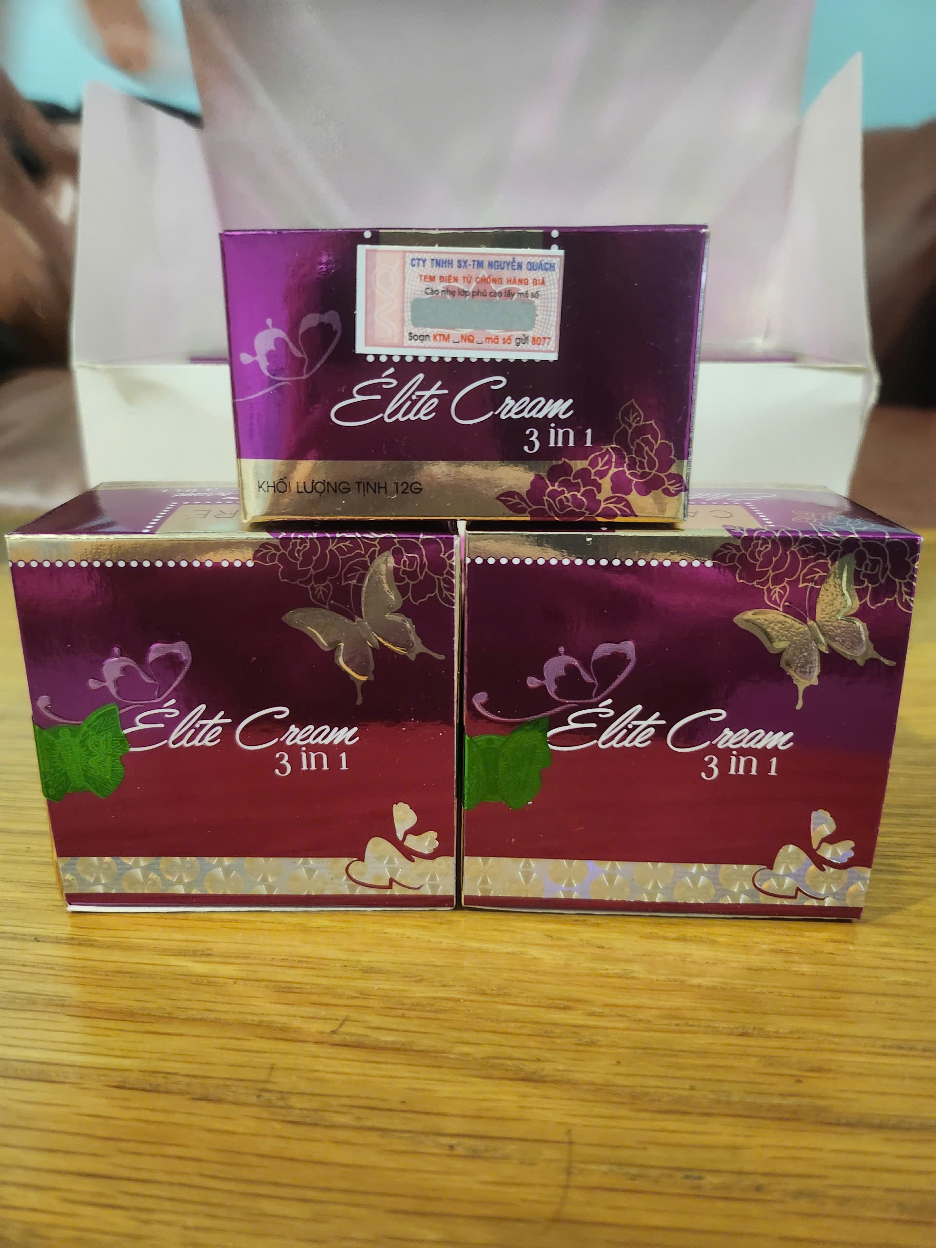 Elite Cream - 3 in 1 Nguyen Quach -12g (Pack of 3) - Image 6
