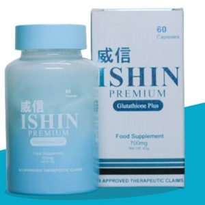 ISHIN Premium Glutathione Plus Food Supplement 60 Capsules