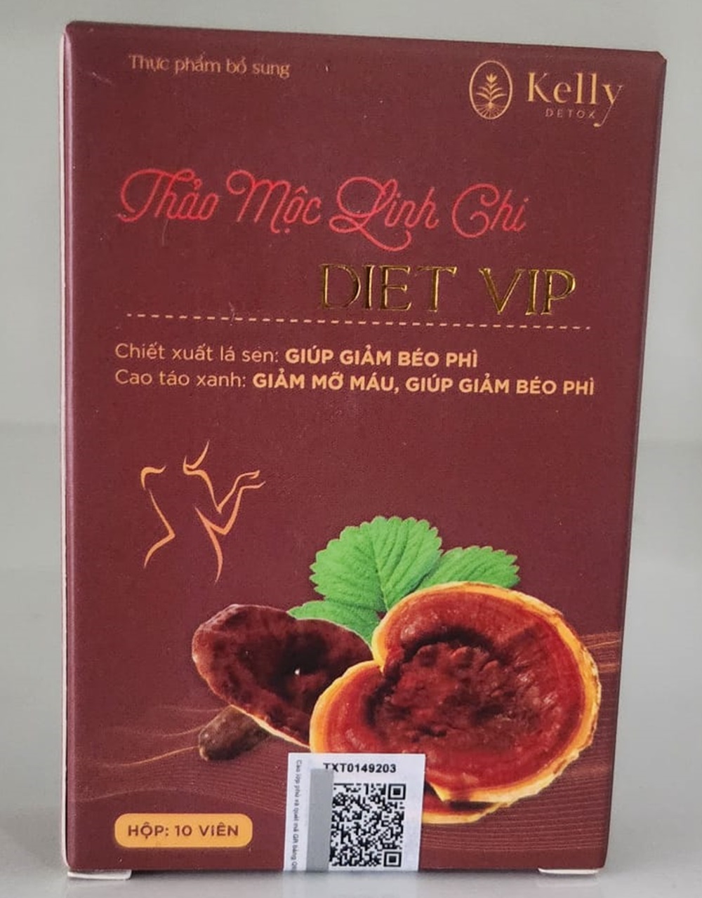 Kelly Detox Thao Moc Linh Chi Diet Vip Weight loss 100% Herbal – Giam Can - Image 3