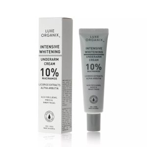 Luxe Organix Intensive Whitening Underarm Cream 10% Niacinamide 30g