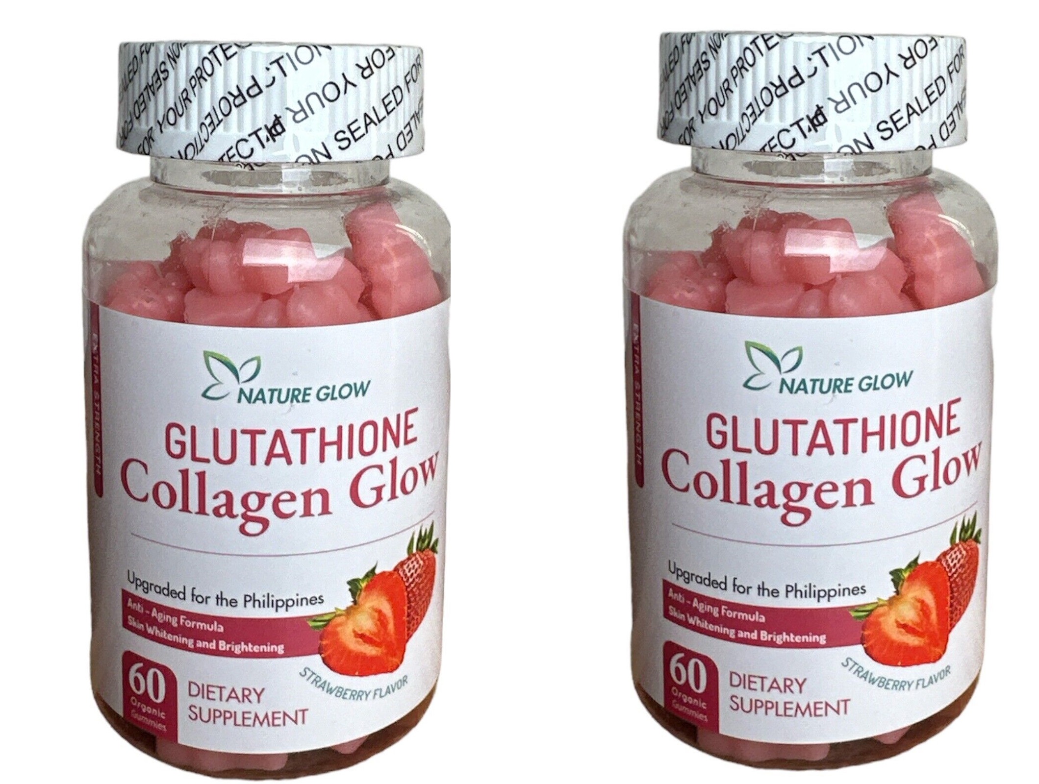 Nature Glow Glutathione Collagen Glow 60 Chewable Gummies - Image 4