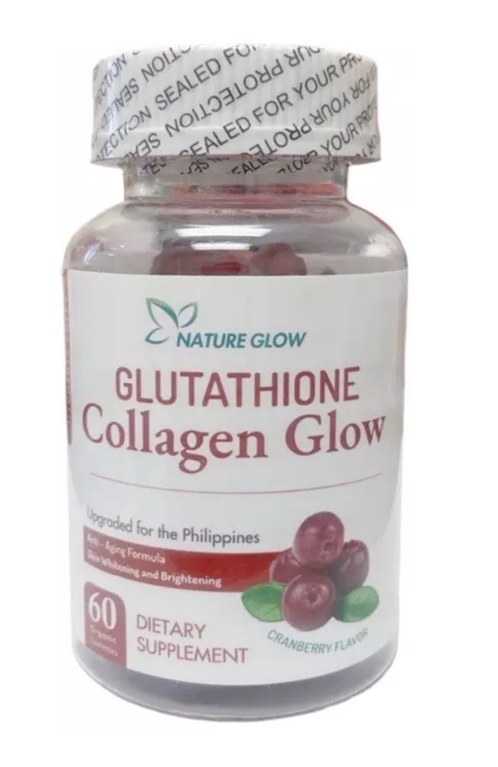 Nature Glow Glutathione Collagen Glow 60 Chewable Gummies - Image 7