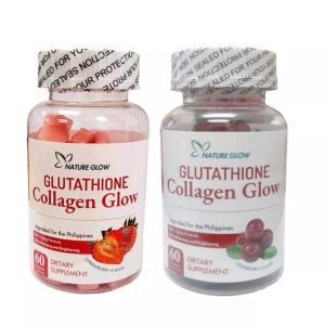 Nature Glow Glutathione Collagen Glow 60 Chewable Gummies