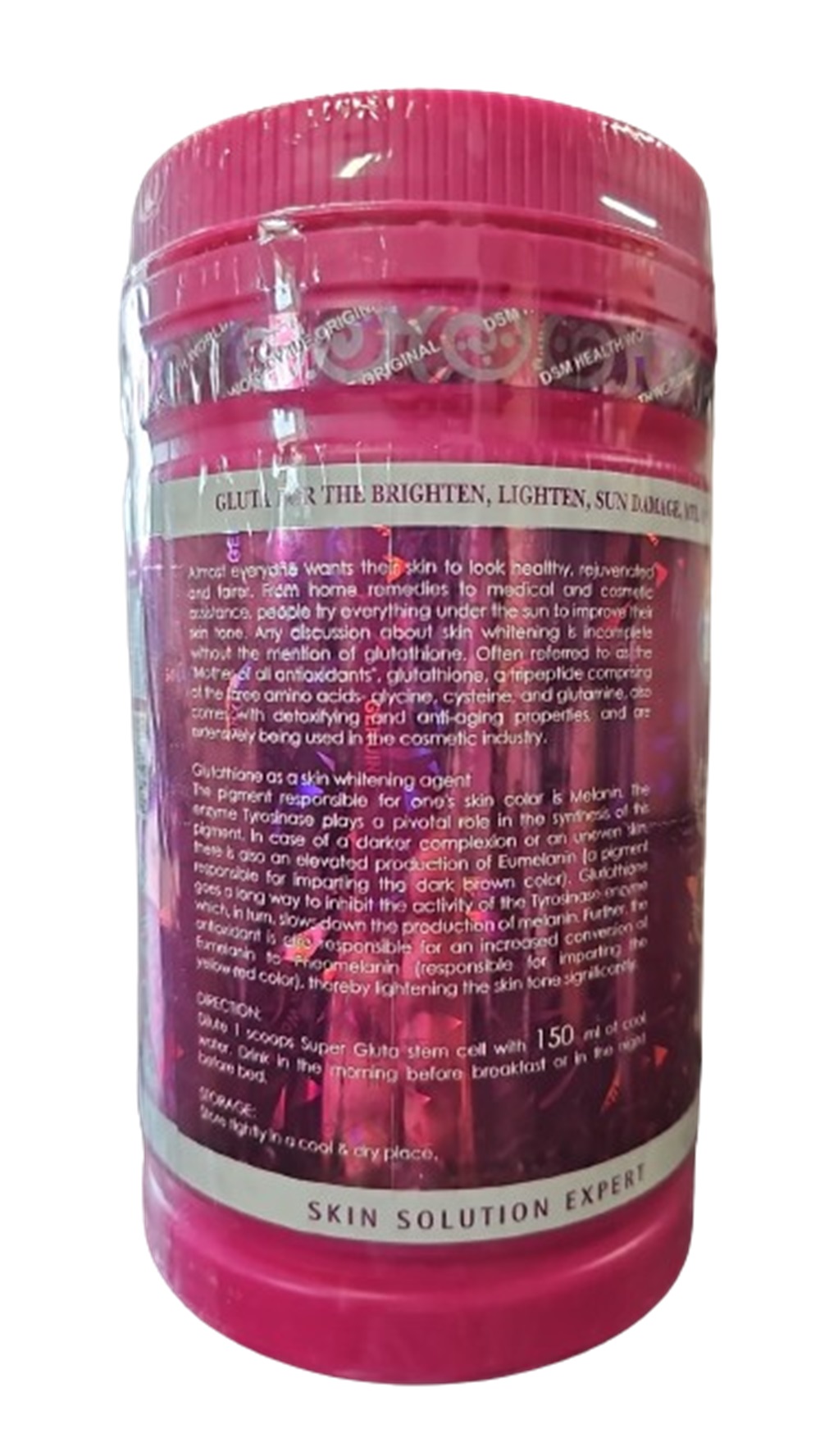 PHYTO Gluta White Sparkle Glitter L-Glutathione Whitening Anti Aging Collagen - Image 2