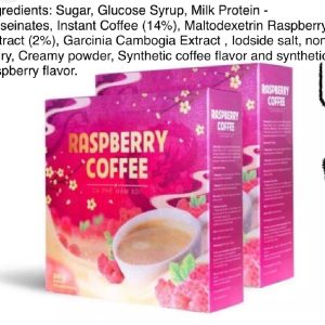Raspberry Coffee Ca Phe Mam Xoi Den 15 Packets Weight Loss