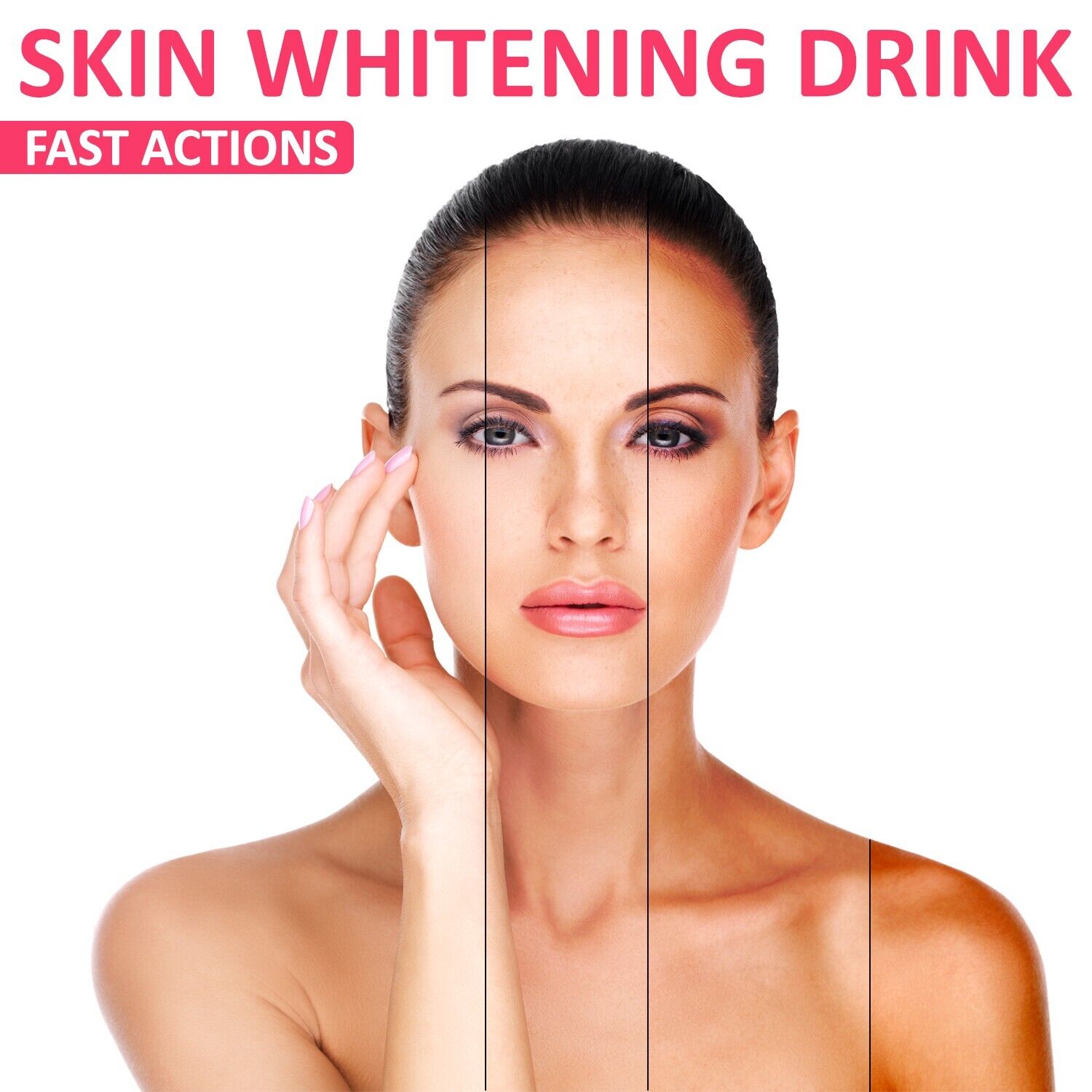 Gluta Berry 200000mg Drink PUNCH Collagen Glutathione Whitening Anti Aging🇺🇸 10 Sachets - Image 4