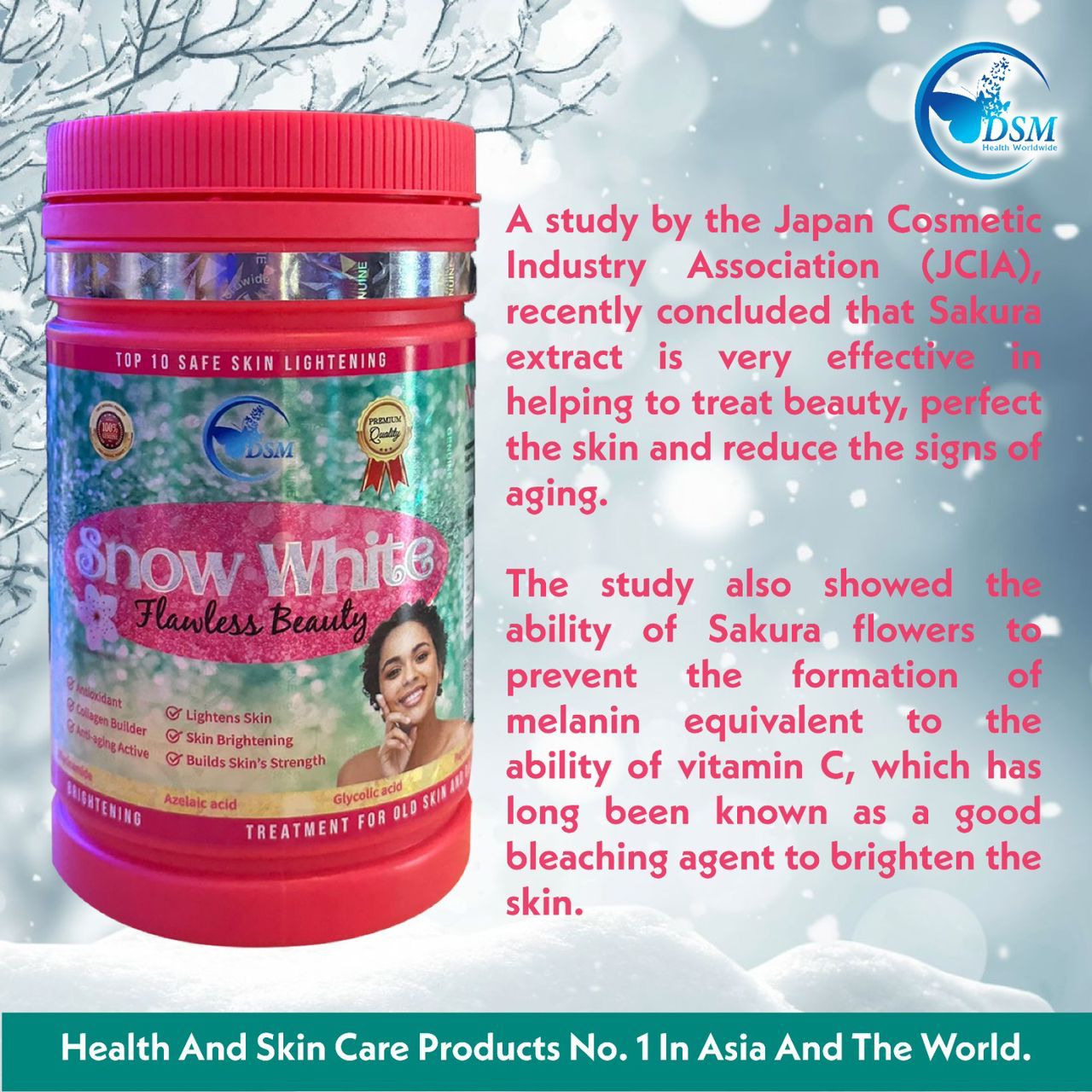 Phyto Snow White Flawless Beauty Lightening 800gr Sugar Free Super Effect - Image 4