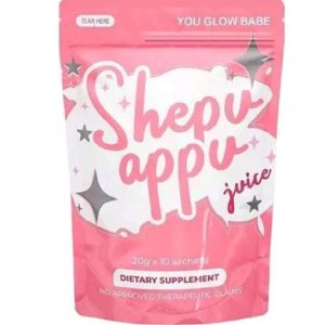You Glow Babe SHAPE UP SHEPU APPU Juice Powder Mix, 10 Sachets x 15g Each