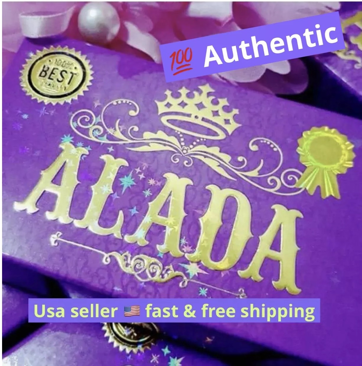 Alada Whitening Soap Natural Extract Face and Body Naturally Brightening 160g 5.6oz - Image 7