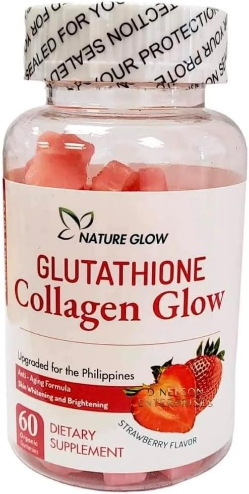 Nature Glow Glutathione Collagen Glow 60 Chewable Gummies - Image 3